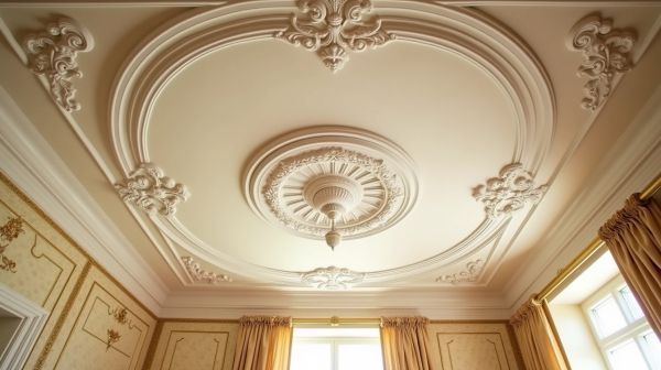 Unlock elegance with unique Edwardian plaster ceiling roses